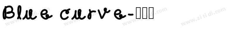 Blue curve字体转换